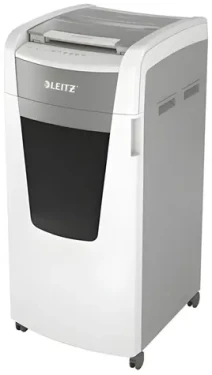 Leitz IQ AutoFeed Office Pro 600 P4 bílá / Skartovač / Automatický podavač / DIN P4 křížový řez / 600 listů / 110 l (80170000)