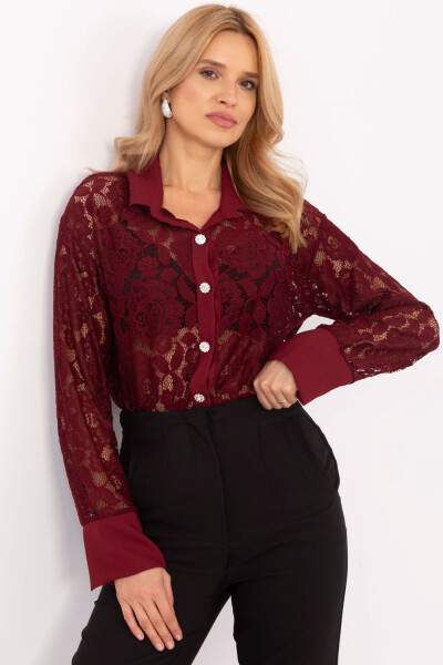 Košile s dlouhým rukávem model 204971 Italy Moda universal