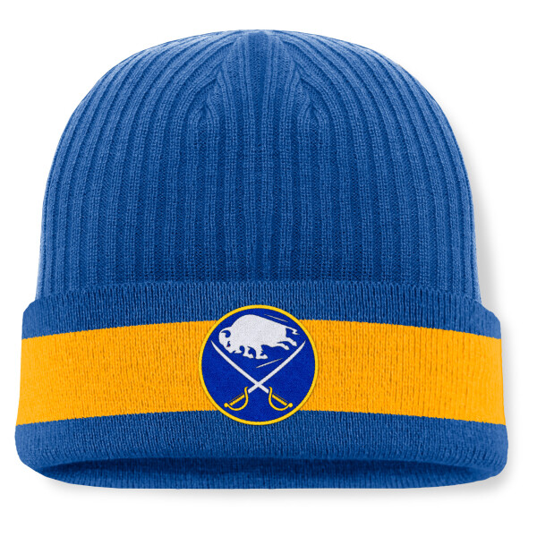 Fanatics Pánská zimní čepice Buffalo Sabres NHL A/CAP Beanie Cuff