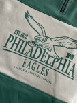 Lobster & Lemonade Pánská mikina Philadelphia Eagles NFL Classics L&L '83 Half Zip Velikost: XL