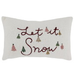 Chic Antique Povlak na polštář Let It Snow 35 x 50 cm, multi barva, textil