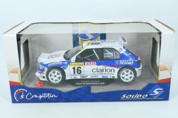 Peugeot 306 Maxi Rally 1998 Panizzi SOLIDO 1:18 F076 NEW07