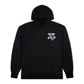 Mikina THRASHER x SPITFIRE Classic Swirl Hoodie Black velikost XL