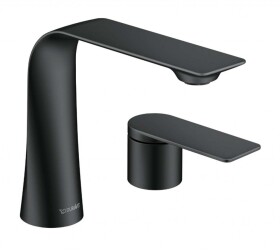 DURAVIT - D.1 Umyvadlová baterie, 2-otvorová instalace, matná černá D11120002046