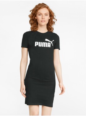 Černé dámské šaty potiskem Puma dámské