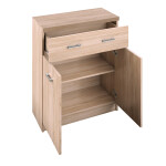 ARTEN (NANO Systems s.r.o.) Komoda TOP MIX-2D1S-60 (Dub sonoma/bílá)