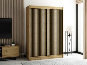 Šatní skříň Abi Lamelo 1 Barva korpusu: Dub artisan, Rozměry: 150 cm