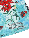 Funkční spodní vrstva CYCOLOGY Tiger Lily, aqua, dámské (Motiv Tiger Lily, velikost XL)