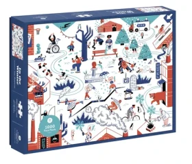 CHRONICLE BOOKS Puzzle V zimě