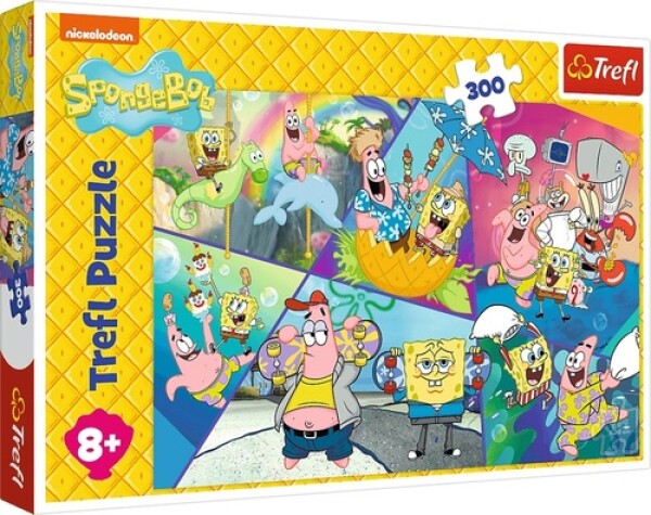 Puzzle SpongeBob v Bikini Bottom 300 dílků