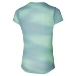 Mizuno Dámské sportovní tričko Core Graphic mentolové Flash Mint - Běžecké tričko Mizuno Core Graphic tee J2GAC20832 Velikost textilu: S