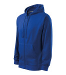 Trendy Zipper mikina pánská královská modrá 3XL