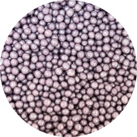 Dortisimo 4Cake Cukrovo-rýžové perly fialové perleťové 5 mm (60 g)