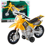 Mamido Motorka Crossbike Off-Road s efekty žlutá