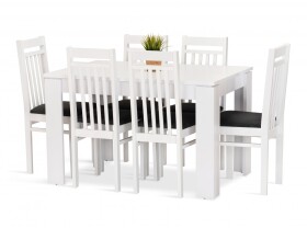 FRONTI Jídelní sestava DOROTA stůl + 6 židlí
