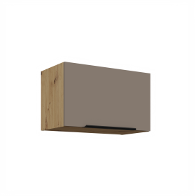 Horní skříňka nad digestoř Aria 60 GU-36 1F Barva korpusu: Dub artisan, Barva dvířek: TA - Sandgrau AFM