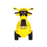 Mamido Dětská elektrická motorka skútr žlutý