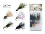 Delphin Sada umělých mušek Fly Wild trout 10ks,Delphin Sada umělých mušek Fly Wild trout 10ks