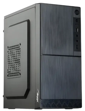 Akyga AK35BK černá / PC skříň / Micro Tower / Micro-ATX, Mini-ITX / bez zdroje / 2x USB 2.0 (AK35BK)