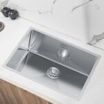 Jednokomorový ocelový dřez 54 x 44 cm INOX, Velazo VELAZ5444