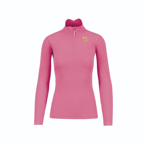 Dámská mikina KARPOS W Pizzocco Half Zip, Fandango Pink velikost: S