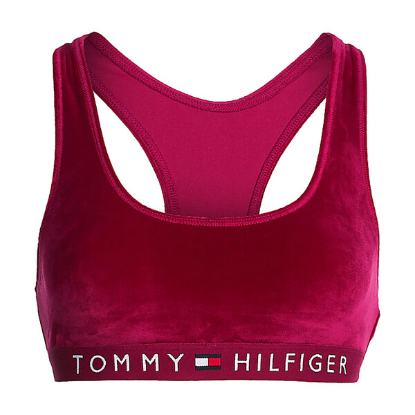 Dámská sportovní podprsenka Velour UW0UW03979-VWU - Tommy Hilfiger S