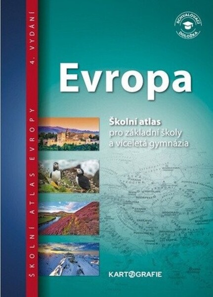 Evropa školní atlas