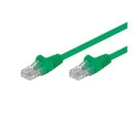 MicroConnect CAT5e U/UTP 5m zelená / PVC (UTP505G)