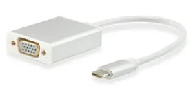 Equip USB-C - VGA bílá / Redukce / USB-C / VGA / 1920x1080 60Hz / 0,15 m (133451)