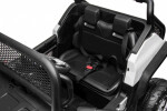 Mamido Dětské elektrické autíčko Buggy Mercedes-Benz Unimog 4x4 bílé