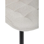 Jídelní židle, béžová, látka, HC-462 BG2