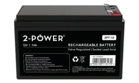 2-Power 2P7-12 / Baterie pro UPS / 12V / 7Ah / VRLA / Faston 250 (2P7-12)