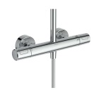 IDEAL STANDARD - Ceratherm T25N Sprchový set s termostatem, 26x26 cm, 2 proudy, chrom A8521AA