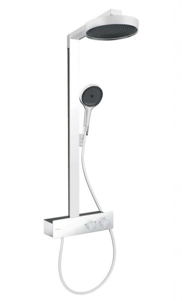 HANSGROHE - Rainfinity Sprchový set s termostatem, průměr 25 cm, 3 proudy, matná bílá 28742700