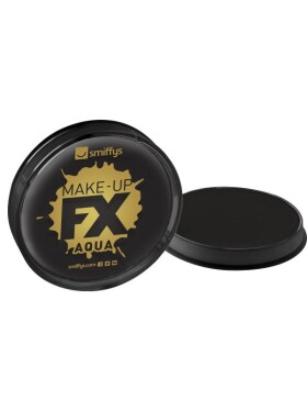 Smiffys.com Líčidlo - černé ředitelné vodou 16ml