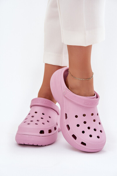 Dámské Plážové Sandály Na Masivní Podešvi Big Star RR274A120 Růžové 40