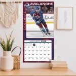 JF Turner Kalendář Colorado Avalanche NHL 2026 Wall Calendar