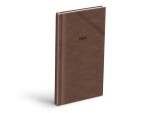 Týdenní diář 2026 MFP T806 kapesní - PU dark brown