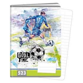 Sešit A5, 20 listů, typ 523 Goal Time