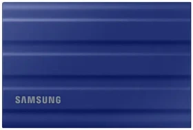 SAMSUNG T7 Shield Externí SSD disk 1TB modrá / Externí SSD / R: 1050 MBs W: 1000MBs / USB-C / IP65 (MU-PE1T0R/EU)