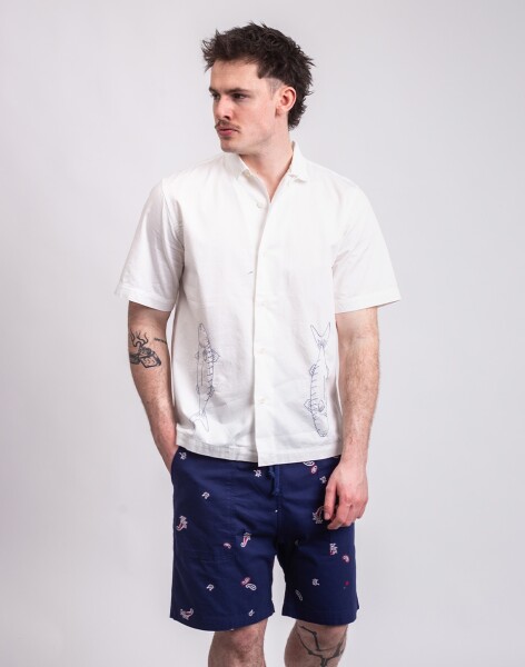 Service Works Mackerel Shirt OFF WHITE M