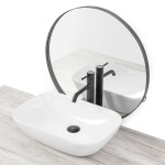 REA Umyvadlo na desku Claudia Zoe 9447 Slim 51x34 bílé REA-U6644
