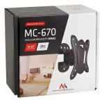 Maclean MC-670 / Nástěnný držák pro TV / 13-27" / VESA 100x100 / nosnost 20 kg (MC-670)