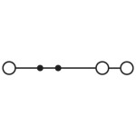 Phoenix Contact 3208156 průchodková svorka 3.5 mm pružinová svorka červená 50 ks