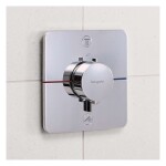 HANSGROHE - ShowerSelect Comfort Q Termostatická baterie pod omítku, pro 2 spotřebiče, chrom 15586000