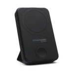 RealPower PB-10000 Mag+Watch černá / Powerbanka 10 000 mAh / MagSafe bezdrátové nabíjení / USB-C PD 20W (444408)