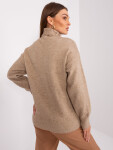 Jumper AT SW 23401.97P světle hnědý jedna velikost
