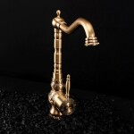 REA - Kuchyňská Umyvadlová baterie VENICE antique bronze REA-B2500