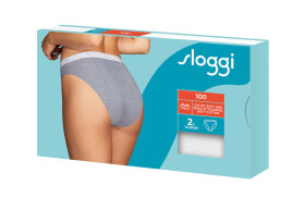Dámské kalhotky Sloggi 24/7 100 Tai 2P bílé WHITE 48