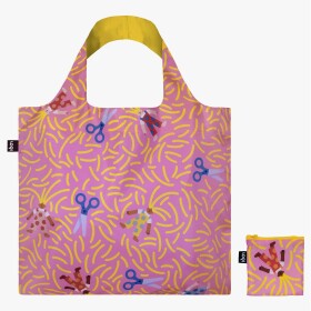 Skládací nákupní taška LOQI ELEONORA AROSIO Bad Hair Day